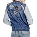 Guess  Original Patchwork Denim Bomber Jacket Y2K Fairy Cowgirl Gorpcore Boho S Photo 6