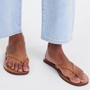 Madewell  The Gabi Thong Slide Sandal leather tan women’s Size 6 NWT Photo 1