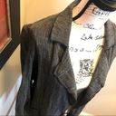 J.Jill  Wool Linen Cardigan Open Front Belt Black Small Workwear Wool Linen Photo 1