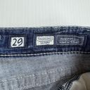 Miss Me Skinny Jeans Size 29 Stretch Denim Distressed Embroidered Photo 5