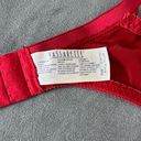 Vassarette Vintage  Bra Size 34C Second Skin Satin Red Lace Underwire 75-014 Photo 8