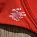 SKIMS  Fits Everybody T-Shirt Push Up Bra Sz: 36DD Color: Ruby Photo 4