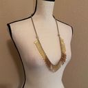 Coldwater Creek Signed  Long Yellow Bead Costume Necklace Adjustable Length Photo 11