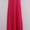 Calvin Klein  Pink Sateen Party Prom Long Gown Photo 0