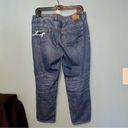 American Eagle  Tomgirl Distressed Jeans Size 8 X-Short Photo 9