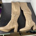 Marc Fisher  Women's Luley Over The Knee Narrow Calf Boots Light Natural Sz 6 Photo 2