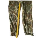 Norma Kamali  Women's Brown Camo  Cargo Jogger Drawstring Cuffs Pants Y2k Size 14 Photo 8