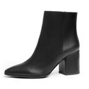 Ankle Boots Size 9.5 Black Photo 1