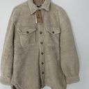 Polo Ralph Lauren Womens Teddy Sherpa Shearling Tan Jacket SMALL Photo 0