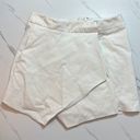 J. McLaughlin White Asymmetrical Envelope Skort Photo 0