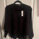 Tahari  black crop sweater Photo 0