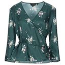 Ted Baker  Aleexx Flourish Wrap Blouse Photo 4