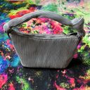 A New Day Silver Gray Mini Purse w Crossbody Strap Photo 4