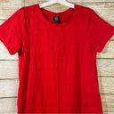 Bobeau casual t-shirt comfy red dress short sleeve women Size Large Photo 4