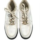 FootJoy  Golf Shoes Women's Size 9 Greenjoy White Oxford Spiked Photo 1