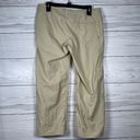 Patagonia ‎ hiking outdoor Quick-Dry Cropped wide leg trail Pants Tan 4 Photo 2