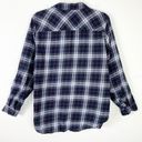 Dress Barn  Black White Red Plaid Long Sleeve Button Up Shirt Size 2X Photo 1