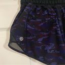 Lululemon  Hotty Hot Shorts 2.5” Mini Hounds Camo- Rare Purple Blue Camo- Size 6 Photo 6