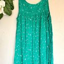 Isabel Maternity  Teal Floral V-Neck Tank Top S Photo 5