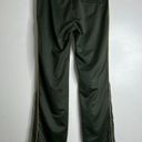 American Eagle  Vintage Y2K Womens Green Track Pants Zip Ankle Size 2 Photo 2