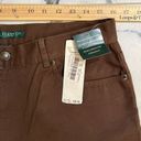 Ralph Lauren Lauren Jeans Co.  brown cropped chino pants Size 12 NWT Photo 3