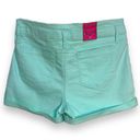 Candie's Candie’s Sea Foam Green Shorts Junior’s Size 11 Stretchy and Comfy! Photo 3