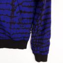 Adidas x Rita Ora NY Bomber Jacket Blue Crocodile Reptile Small Sporty Photo 3