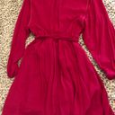 Joie Magenta Pink Blouson Mini Dress Size Medium M Photo 4