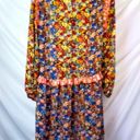 Code x Mode  Multicolor floral peasant babydoll dress sz XS Photo 6