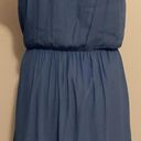 Lush Clothing LUSH Baby blue Cami Plunge Dress Photo 2