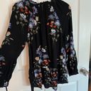 American Eagle  Floral Long Sleeve with Tiered Peplum Photo 6