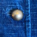 Sigrid Olsen  Blue Velvet Vintage Swing Blazer Jacket Small Photo 7