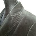 Banana Republic Vintage  Black Velvet Blazer Size 10 Academia Preppy Classic Coat Photo 2