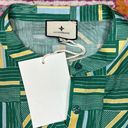 Tuckernuck  Lydell Button Down Maxi Shirt Dress Green Line Print NWT Size Small Photo 6