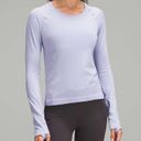 Lululemon Lilac Smoke Swiftly Tech Long Sleeve Shirt 2.0 *Race Length  Photo 4