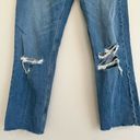 Abercrombie & Fitch  Ultra High Rise Ankle Straight Jeans Distressed Size 30/10L Photo 2