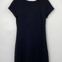 Everlane  Mini Dress Weekend Swing Dress Cotton Black Casual Stretchy Womens M Photo 0