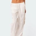 Edikted low rise linen pants Photo 0