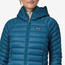 Patagonia Women's Down Sweater Hoody in Navy Photo 1