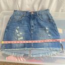 One Teaspoon ONE X  Denim Skirt 2020 Mini High Waist Denim Skirt Revolve 27 Photo 11