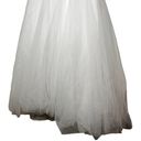 Oleg Cassini  White Strapless Wedding Gown Photo 2