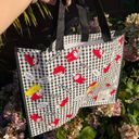 Sanrio  My Melody White And Black Checkered Tote Bag Photo 3