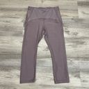 Rbx Active RBX Lavender High Waist Cropped Leggings with Back Inside Pocket Size Medium Photo 2