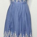 Kendall + Kylie  Halter-Neck Eyelet Dress Tempest Size Medium Crochet Embroidered Photo 2