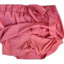 St. John’s Bay St. John's Bay Womens Large Salmon Activewear Skort 5" Rise Bow Pockets Stretch Photo 1