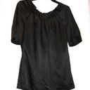 Mixit 🇺🇸  Black Silky Blouse Photo 0