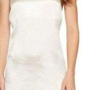 Kensie  Crinkled Satin Gigi Neckline Dress Beige Photo 0