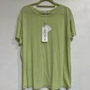 Wildfox  Margarita Green Burnout Manchester Tee Sz S NWT Photo 1