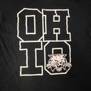 Anvil OU Ohio University Bobcat Black White OHIO Short Sleeve Shirt Crew Neck Small Photo 7