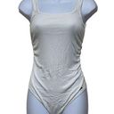 n:philanthropy  Womens Size XS Prince Tank Bodysuit White Ribbed NWT Photo 0